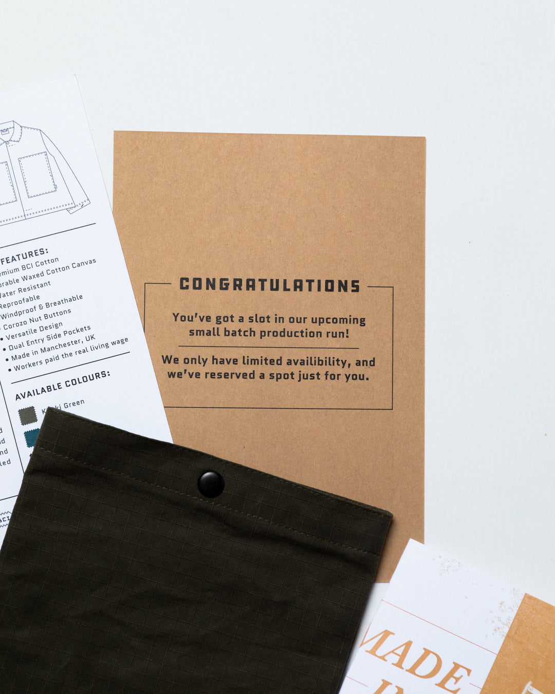 Production Journey Gift Pack - Nell Overshirt