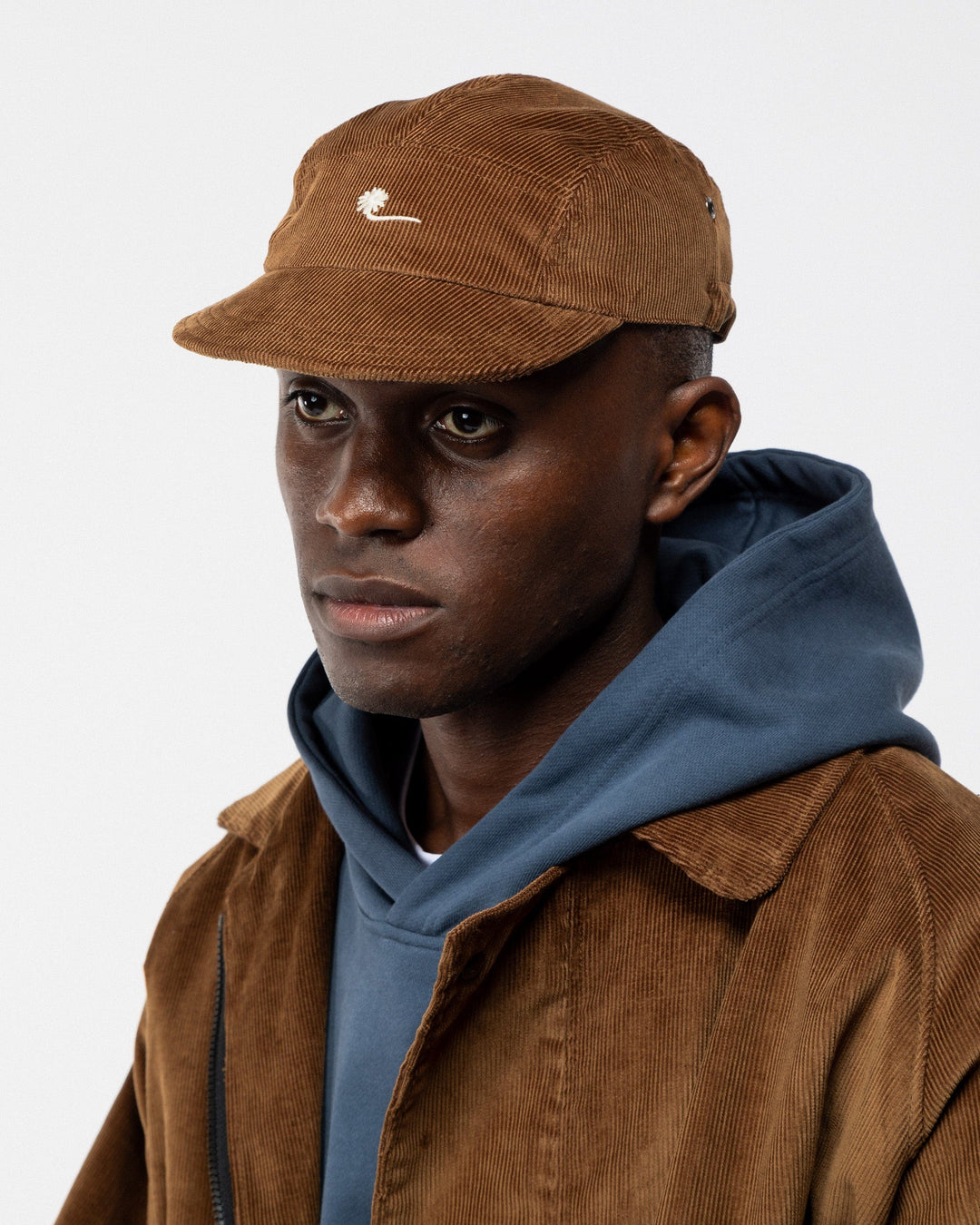 Corduroy Jay Cap - Tan Brown