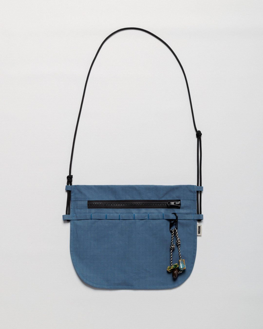 Bar Tack Sacoche - Slate Blue