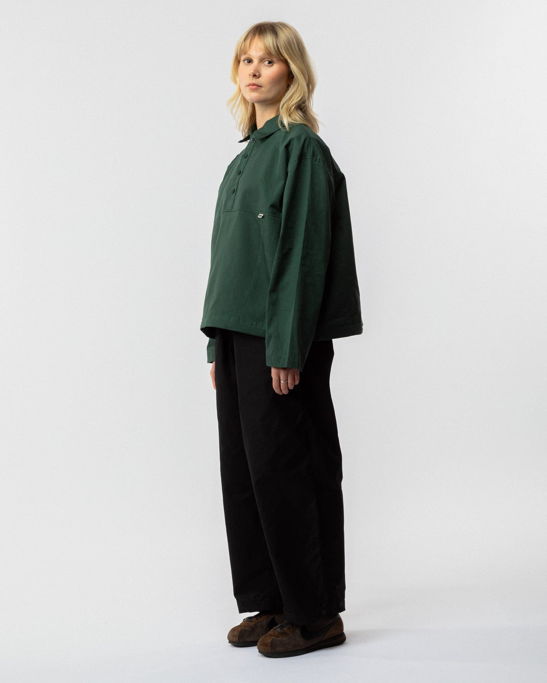 Hybrid Aero Workshop Smock - Forest Green