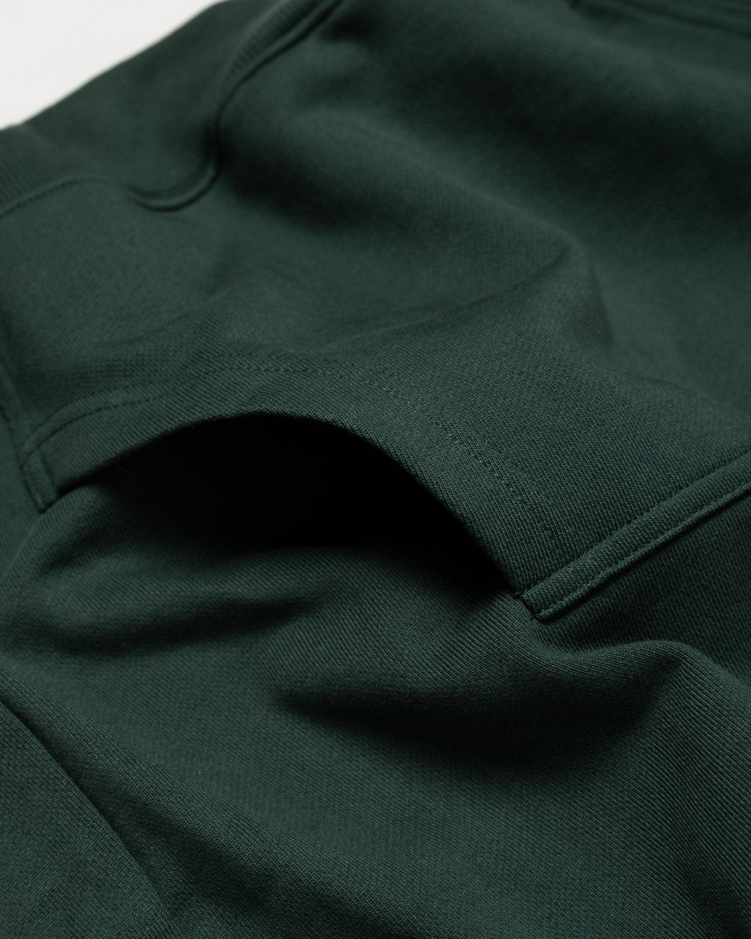 Overgrown Logo Hoody - Forest Green