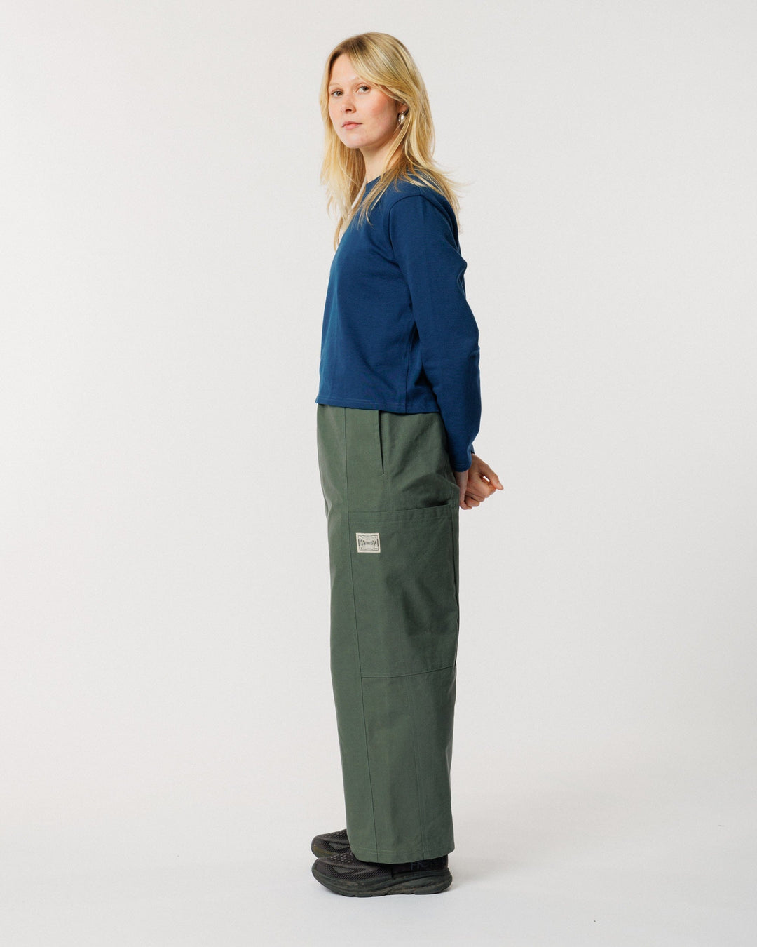 Dry Wax Studio Pant - Mineral Green