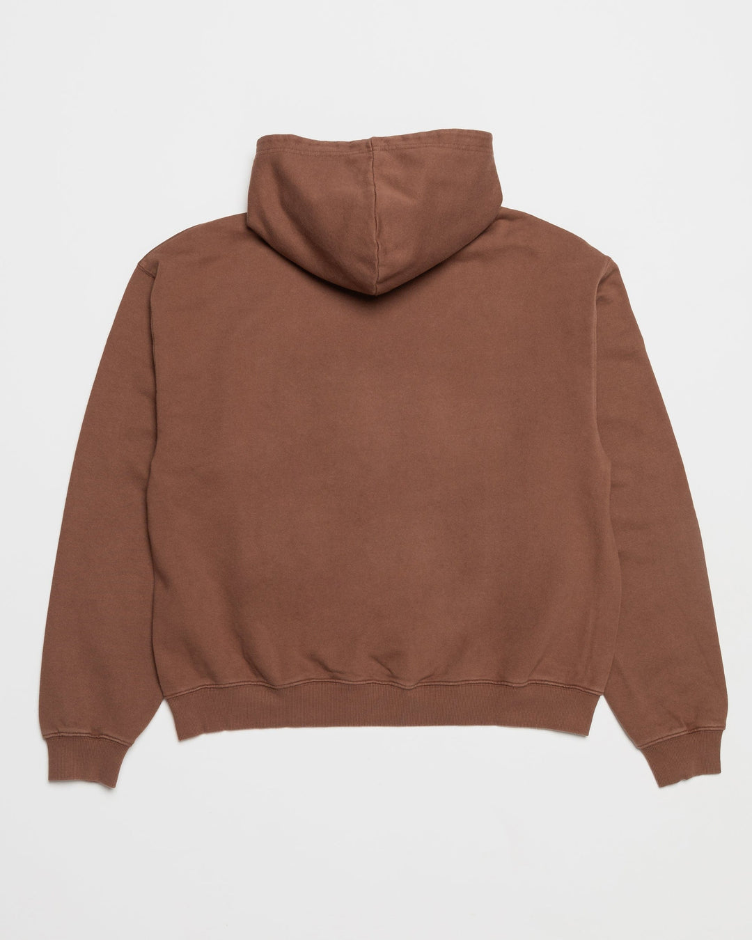 Overgrown Logo Hoody - Brown