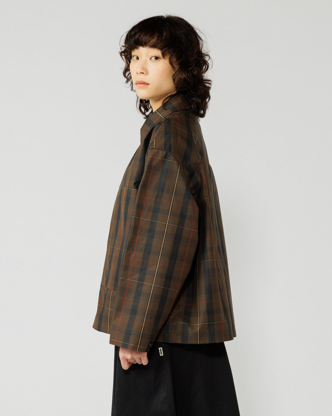 Nell Overshirt - Brown Check