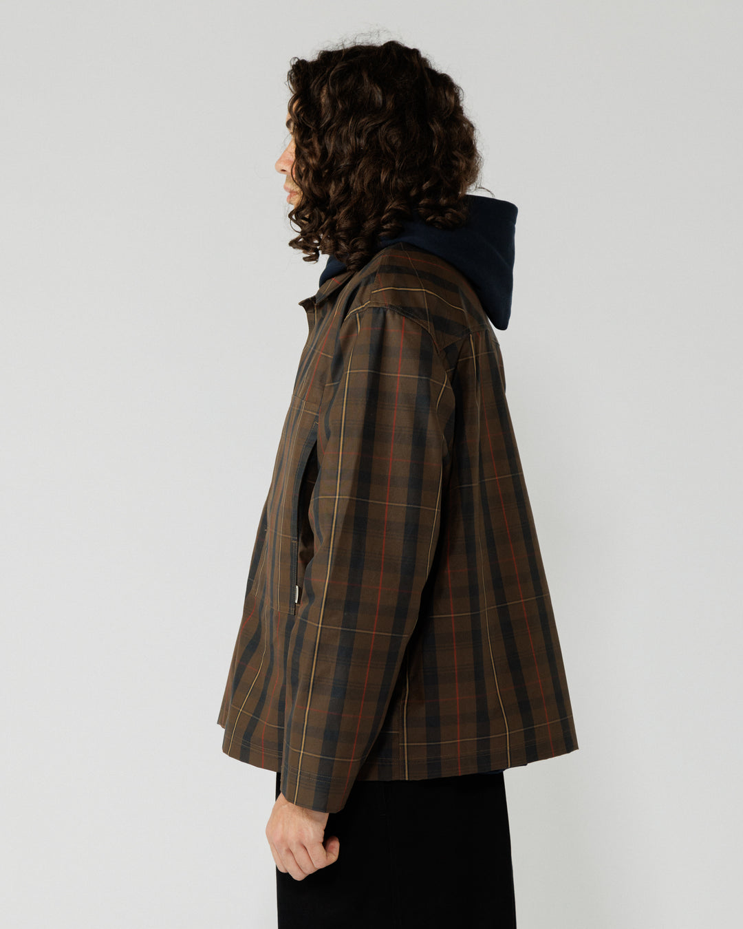 Nell Overshirt - Brown Check