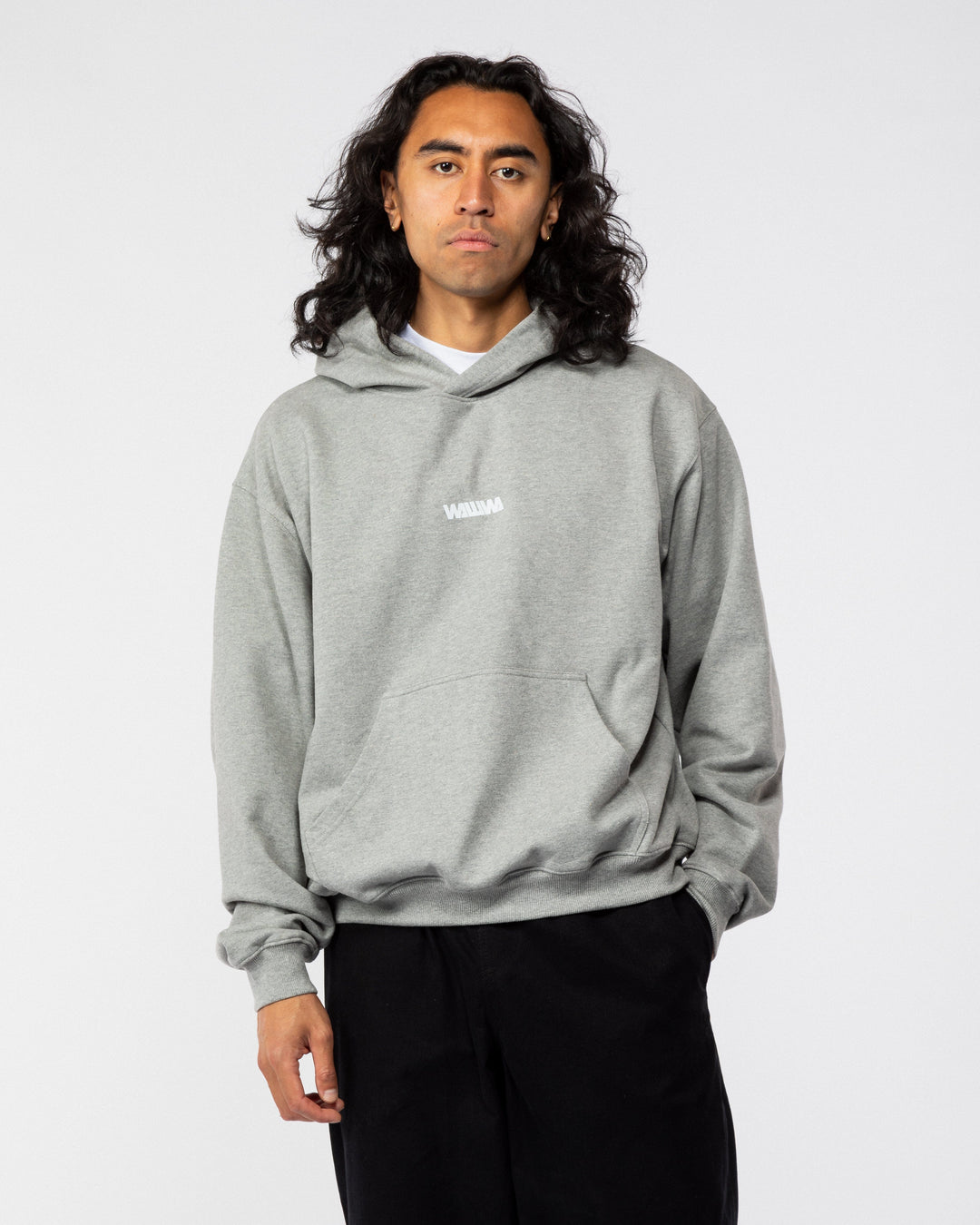 470 Logo Hoody - Grey Marl