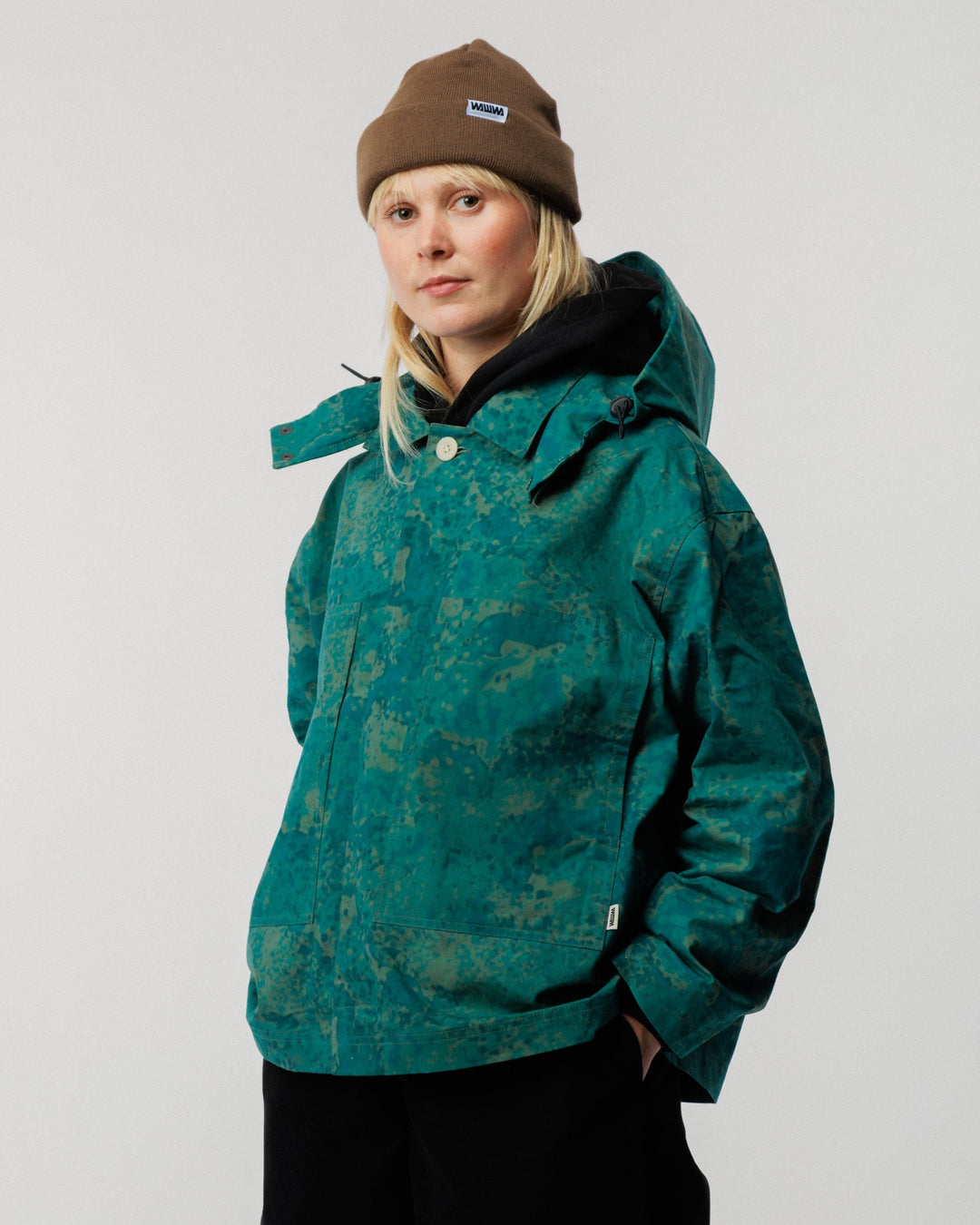 Detachable Hood - Blue Ink