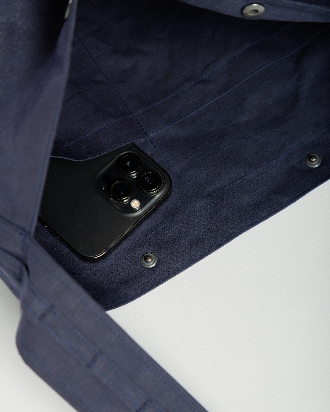 Water Resistant Bar Tack Tote - Petrol