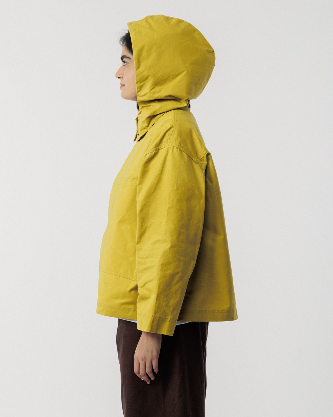 Nell Overshirt & Hood Set - Chartreuse