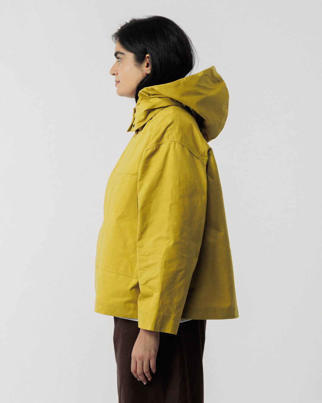 Nell Overshirt & Hood Set - Chartreuse
