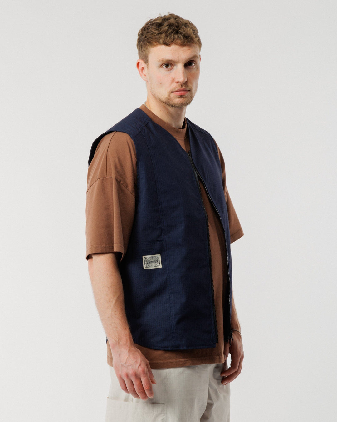 Ripstop Studio Vest - Navy