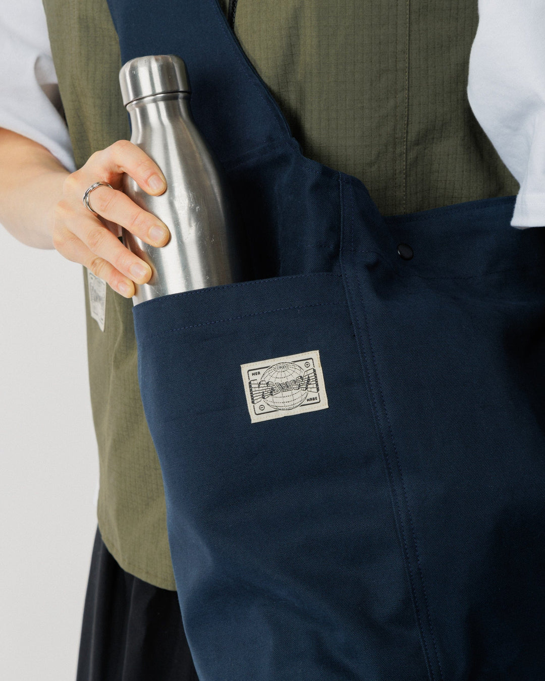 Studio Crossbody Tote - Navy