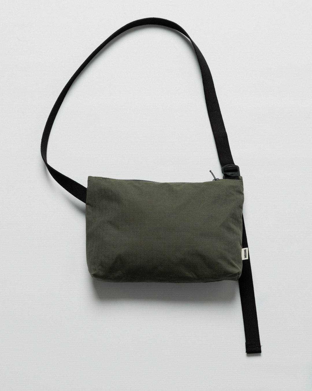 Mini Water Resistant Messenger Bag - Dark Olive