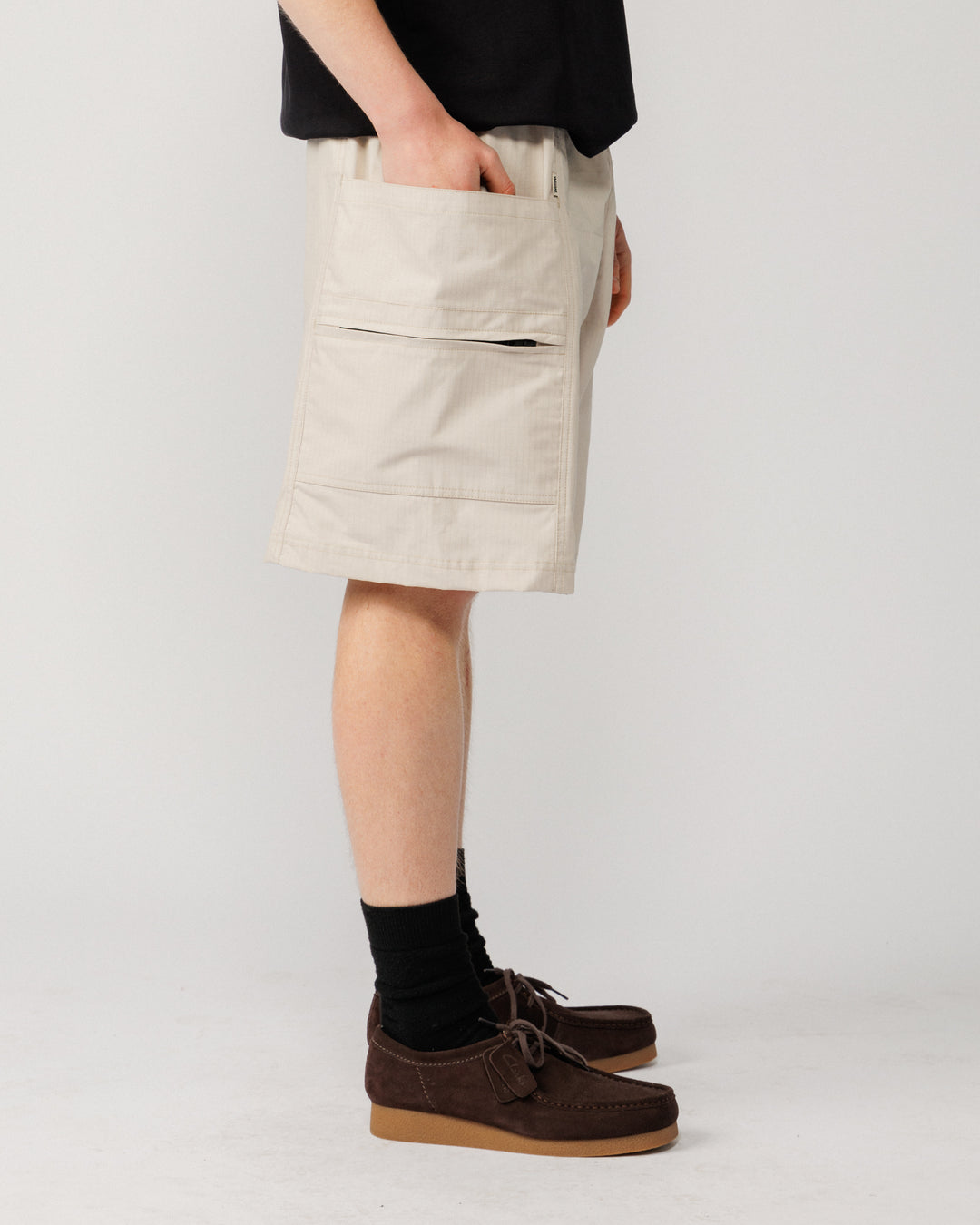 Ripstop Zama Hiking Shorts - Stone