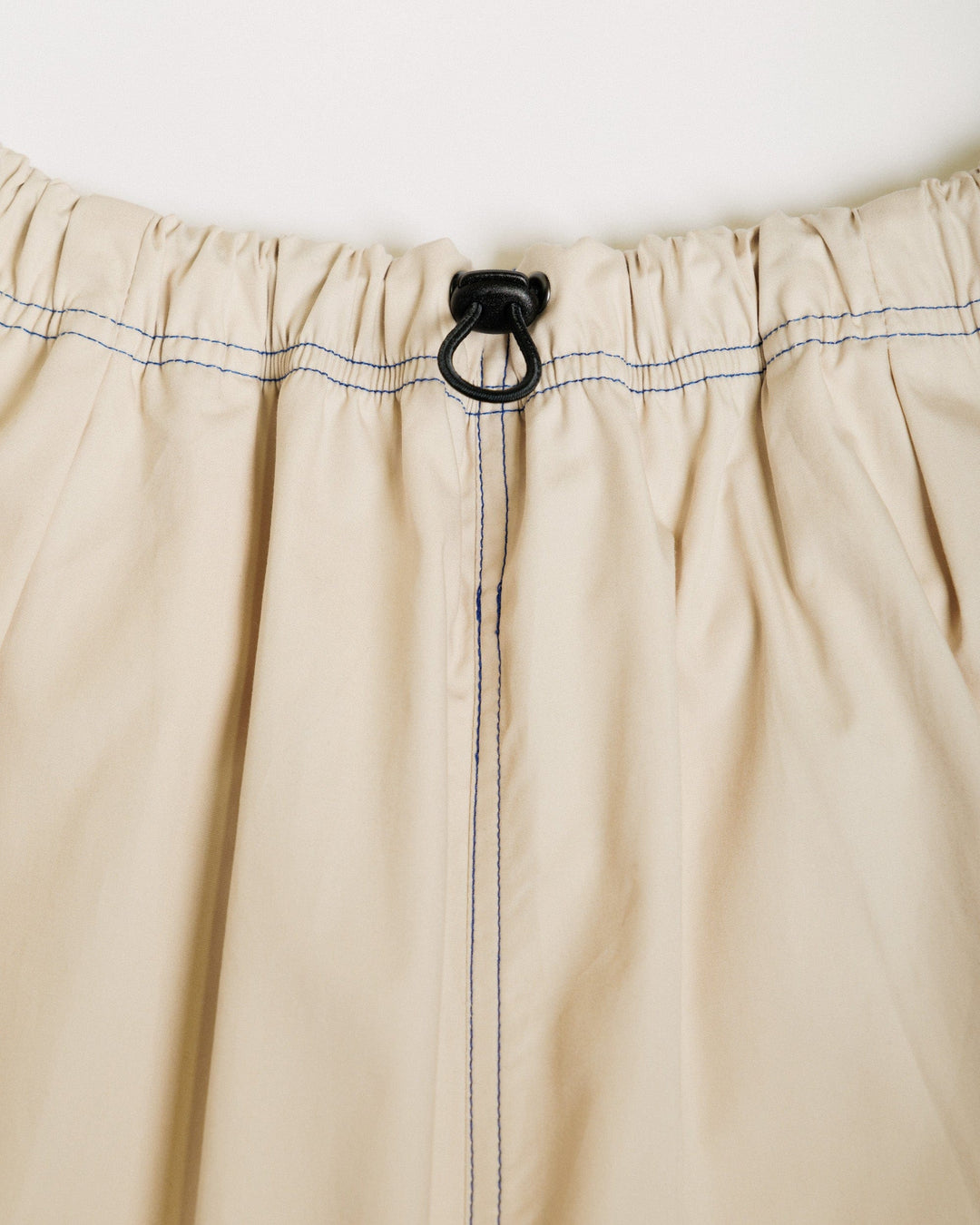 Ayla Poplin Skirt - Stone/Cobalt Blue