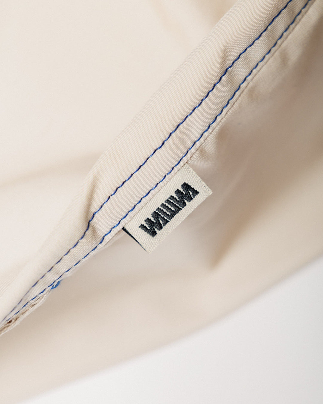 Ayla Poplin Skirt - Stone/Cobalt Blue