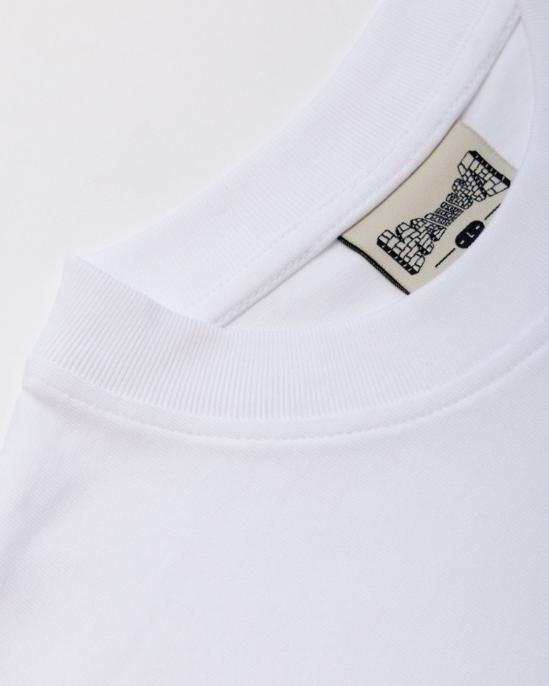 Mid-Weight Cropped Organic T-Shirt - White