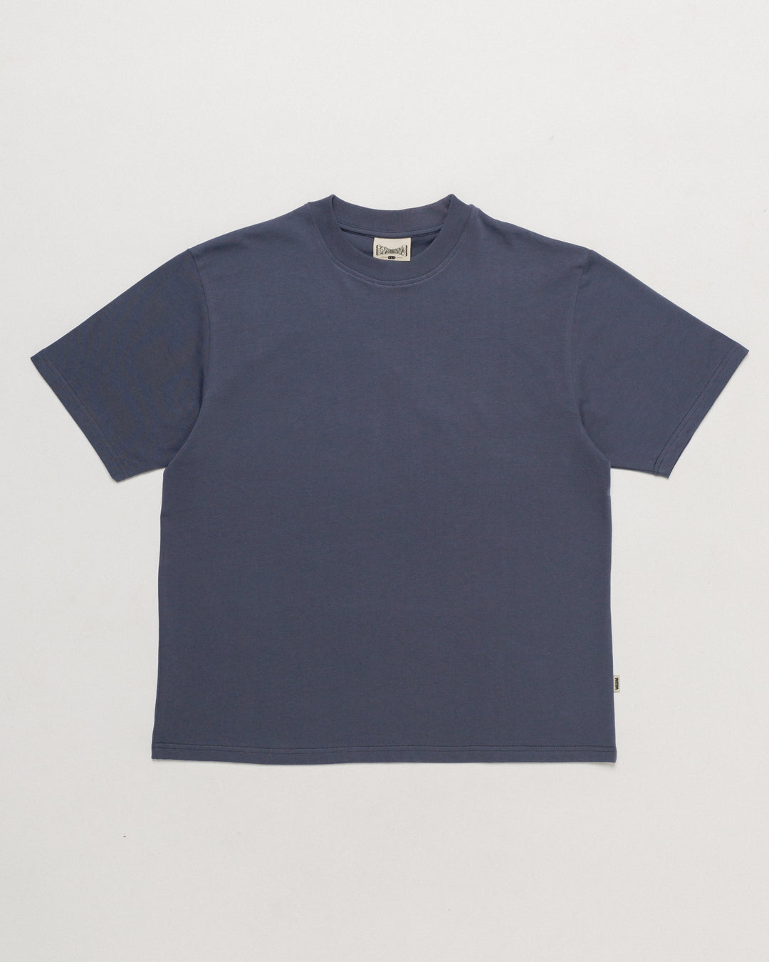Mid-Weight Organic T-Shirt - Washed Blue