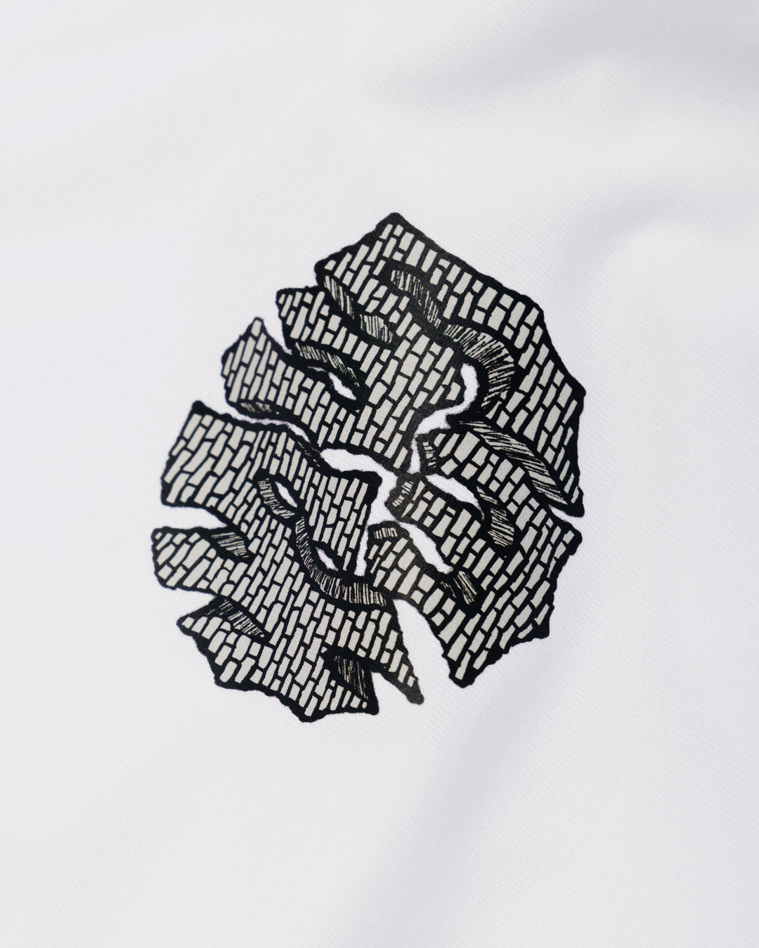 Grounded Logo Cropped T-Shirt - White