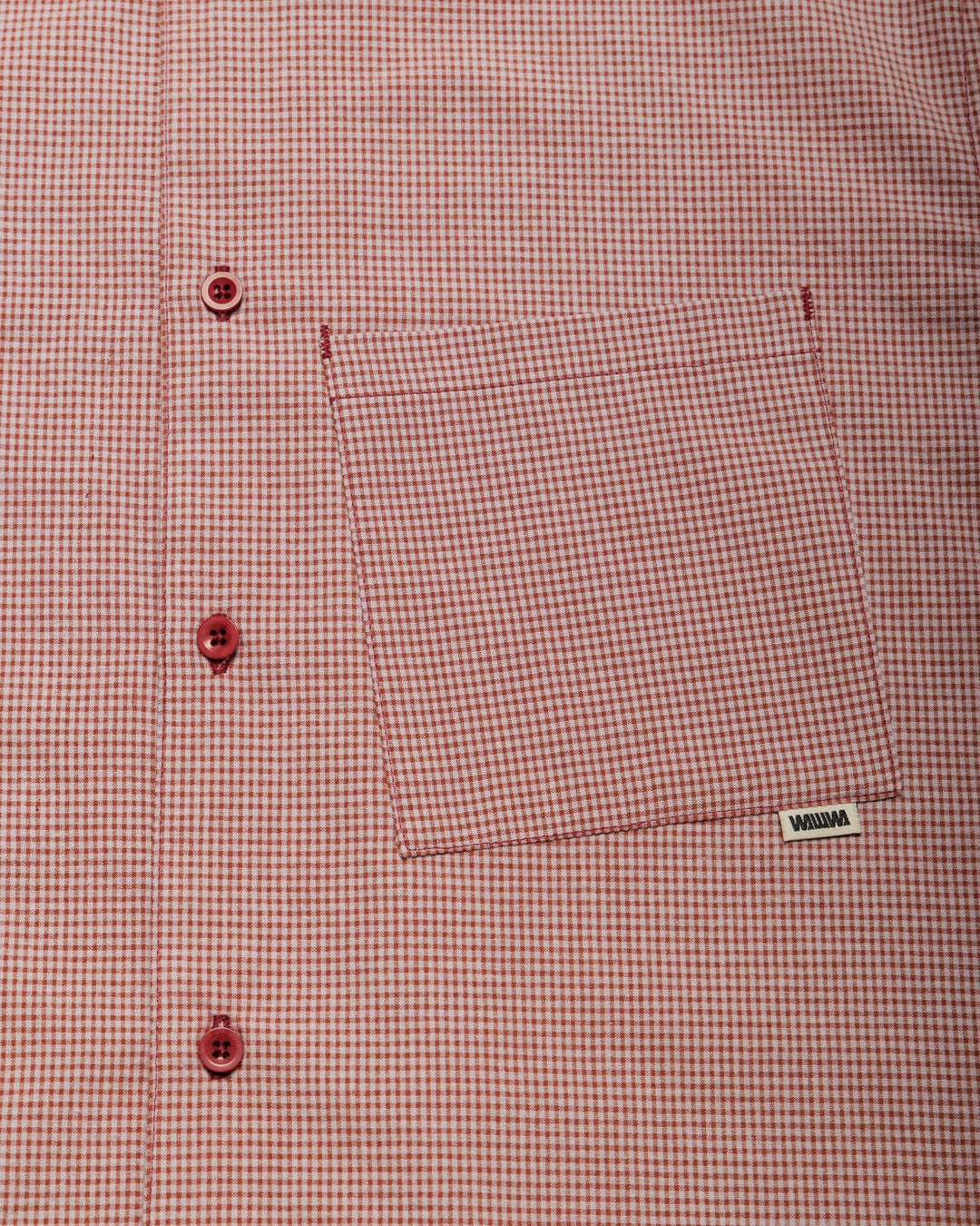 Check Co-Ord - Red