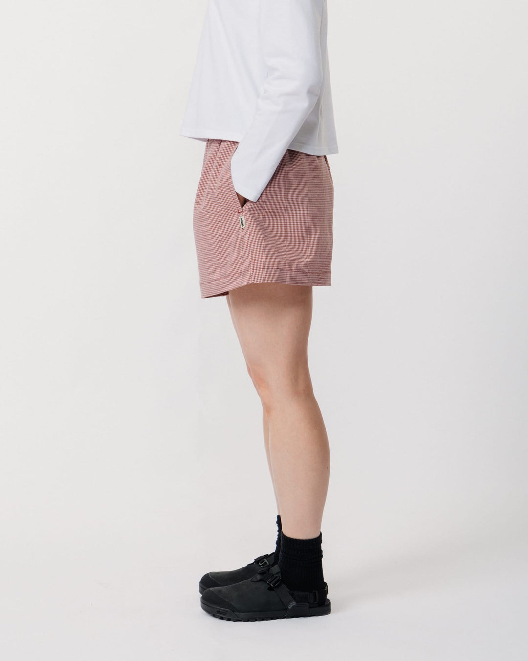 Patti Short - Red Check