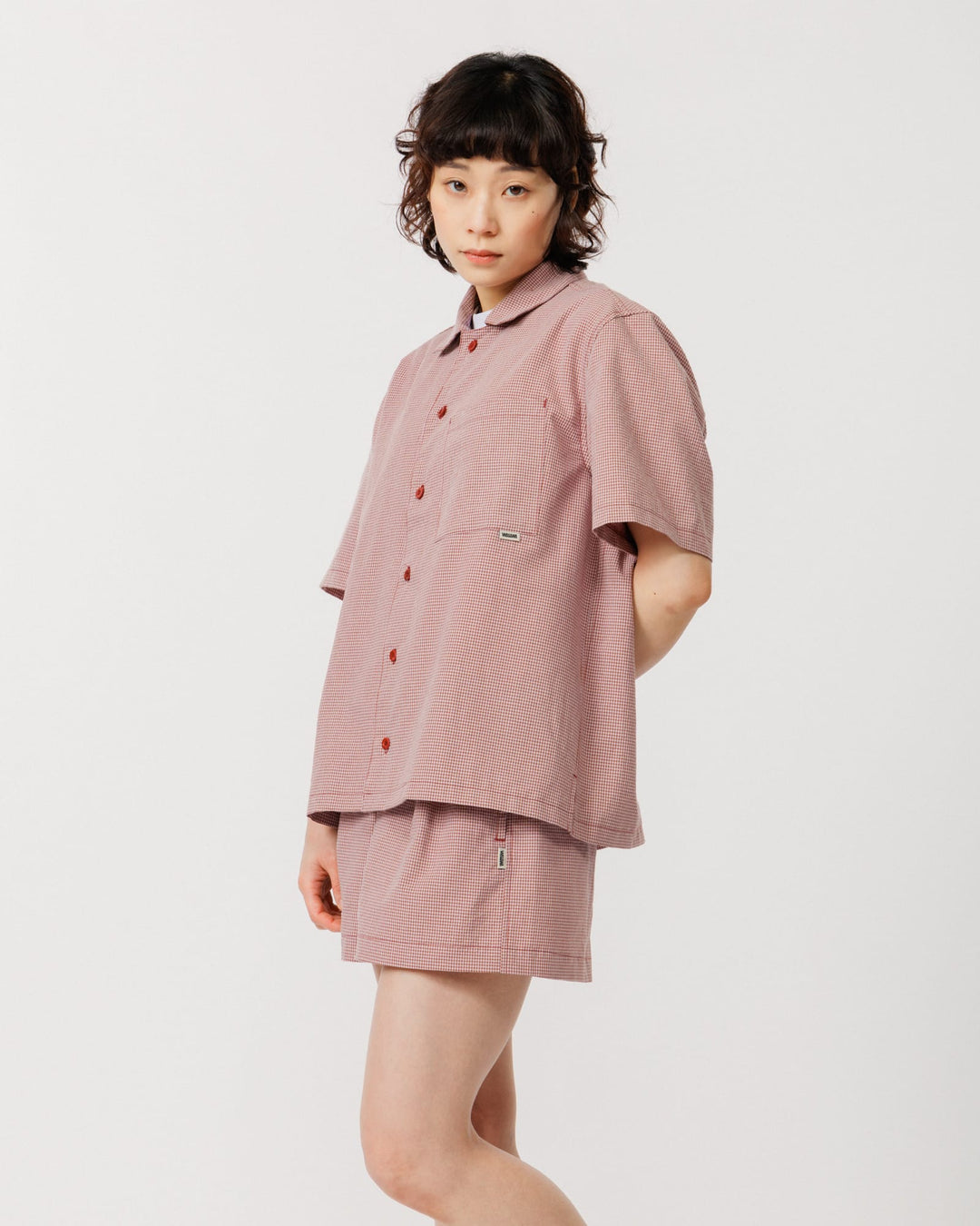 Check Co-Ord - Red