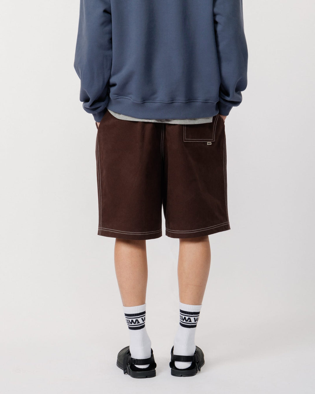 Zama Shorts - Brown/White