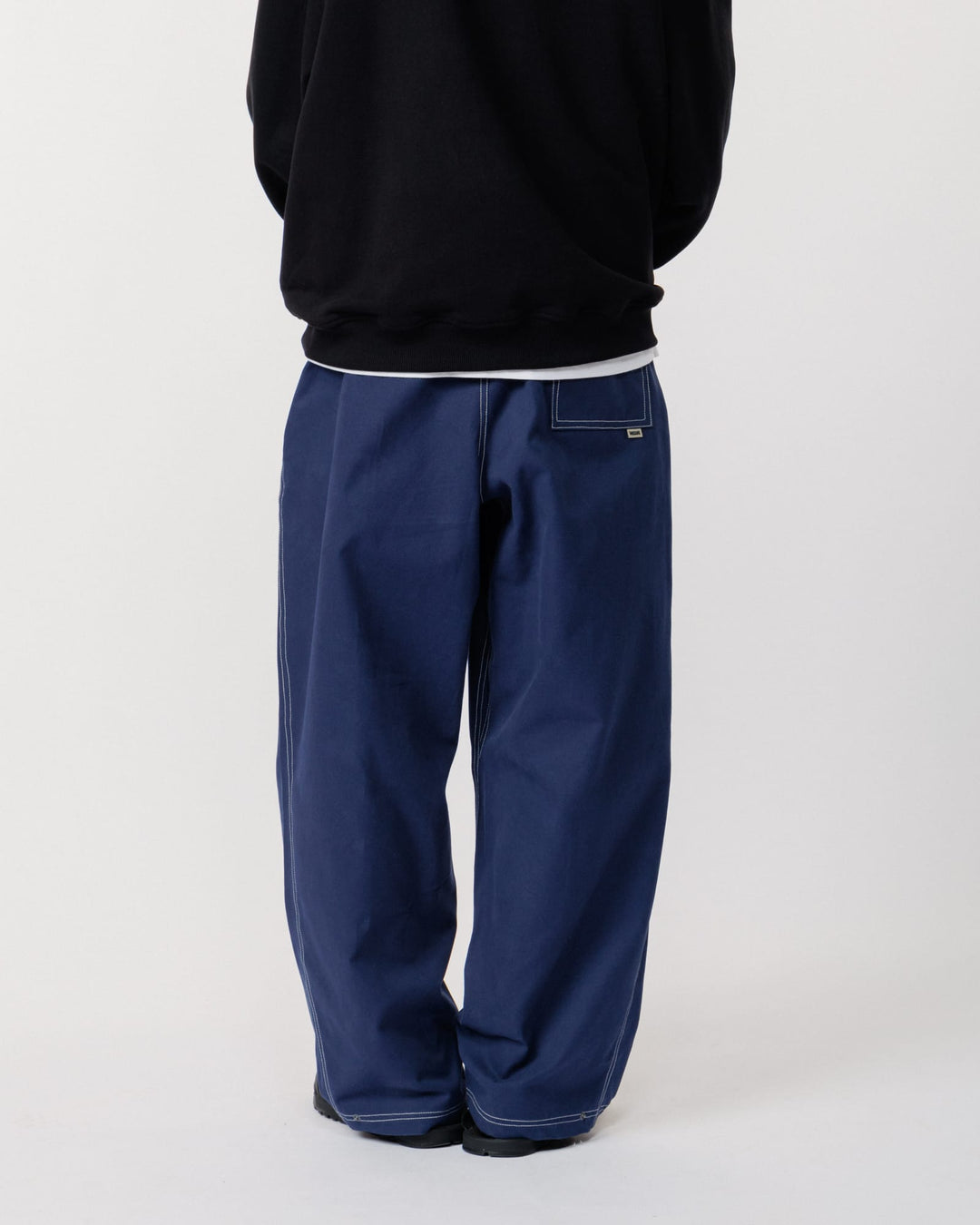 Zama Pant - Navy/White
