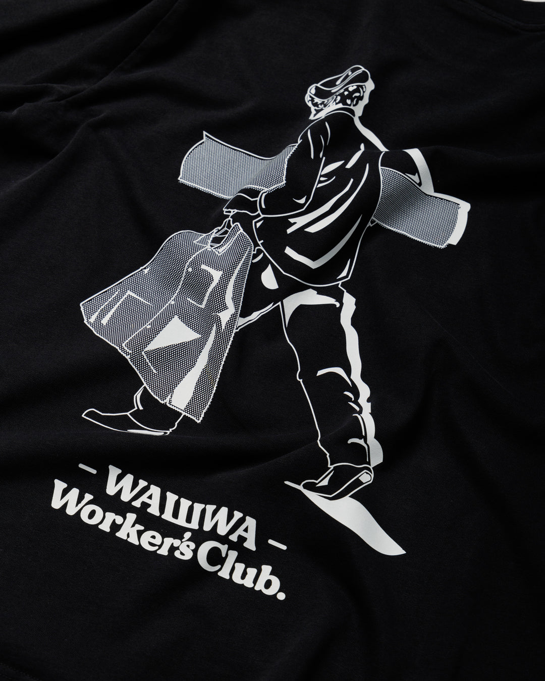 Workers Stride T-Shirt - Black