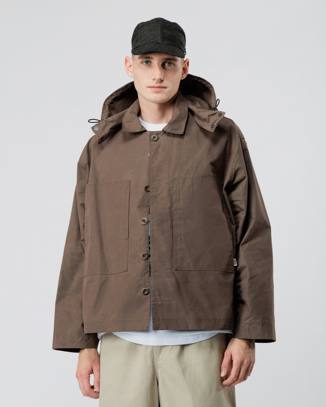 Detachable Hood - Bracken Brown