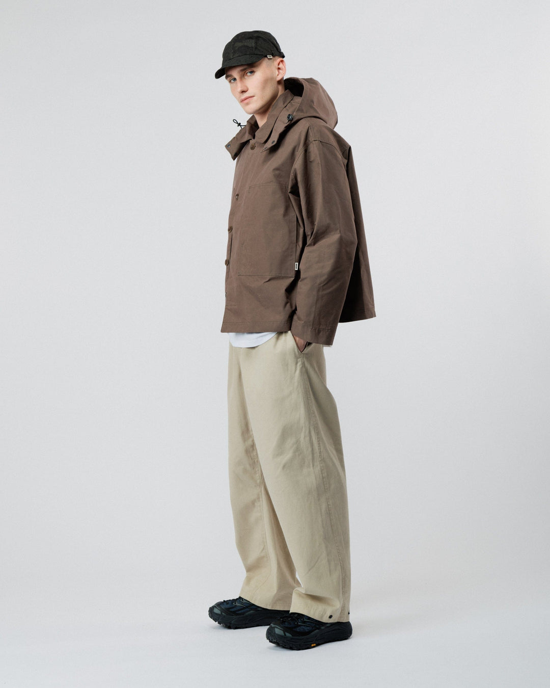 Detachable Hood - Bracken Brown