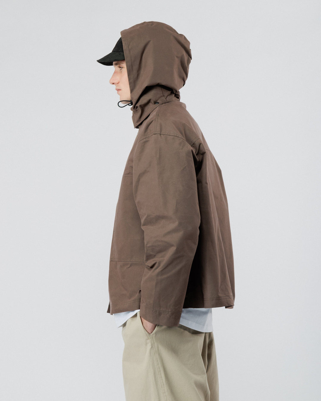 Detachable Hood - Bracken Brown