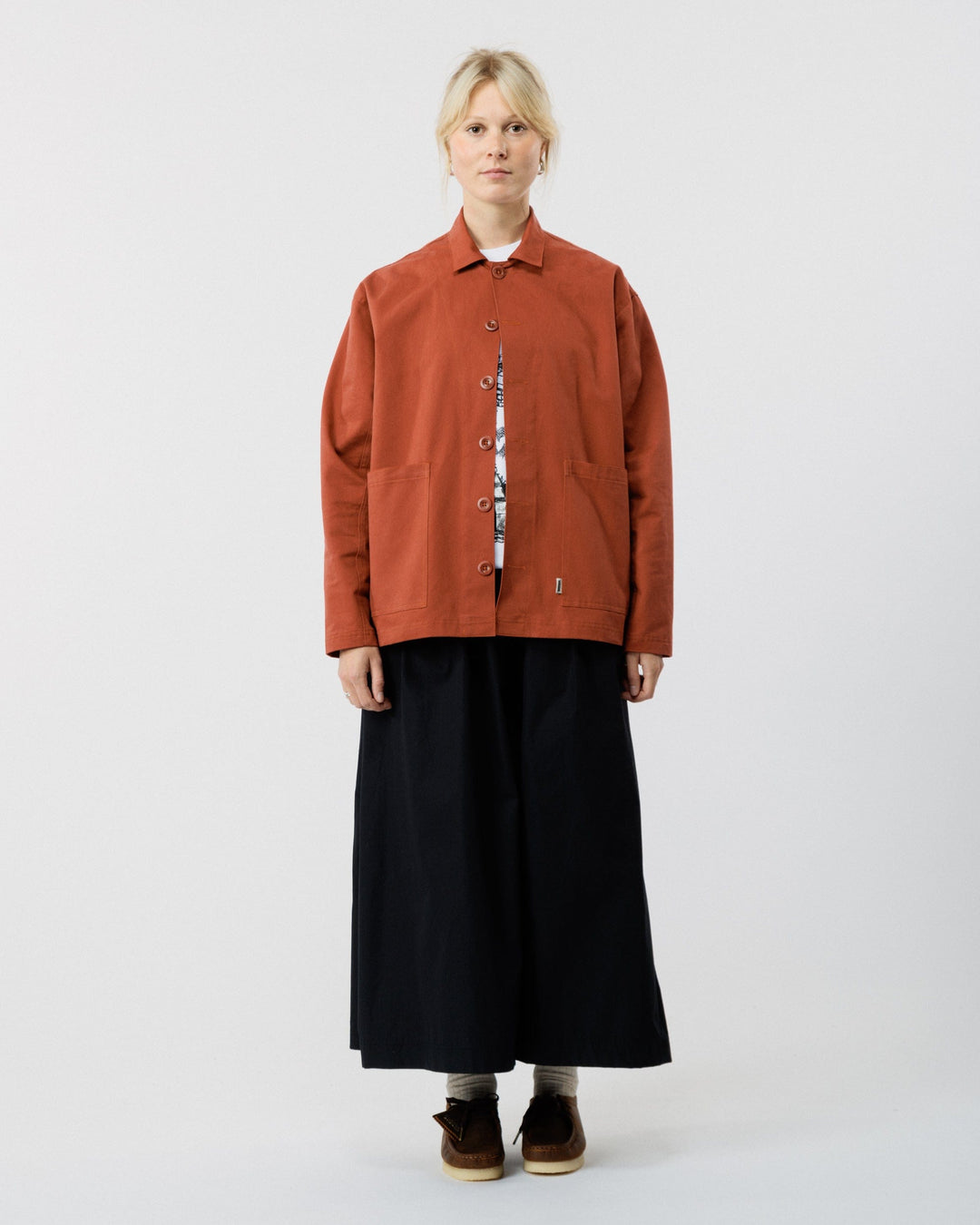 Mill Overshirt - Rust