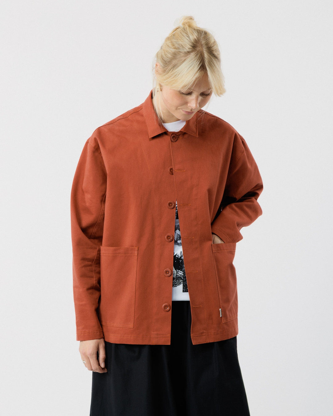 Mill Overshirt - Rust