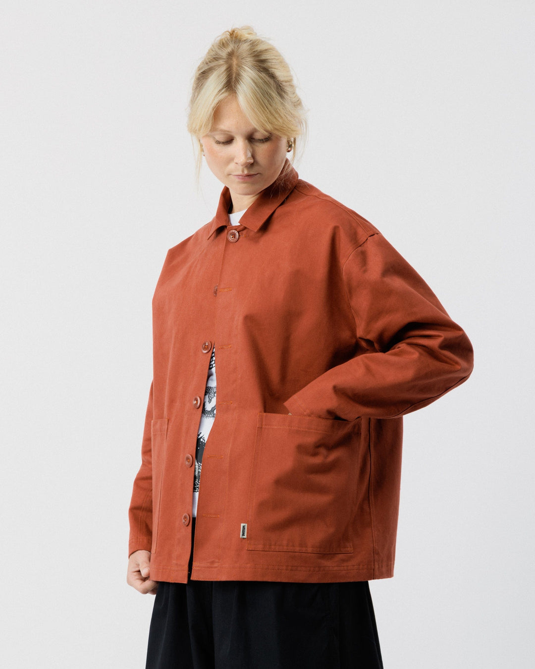 Mill Overshirt - Rust