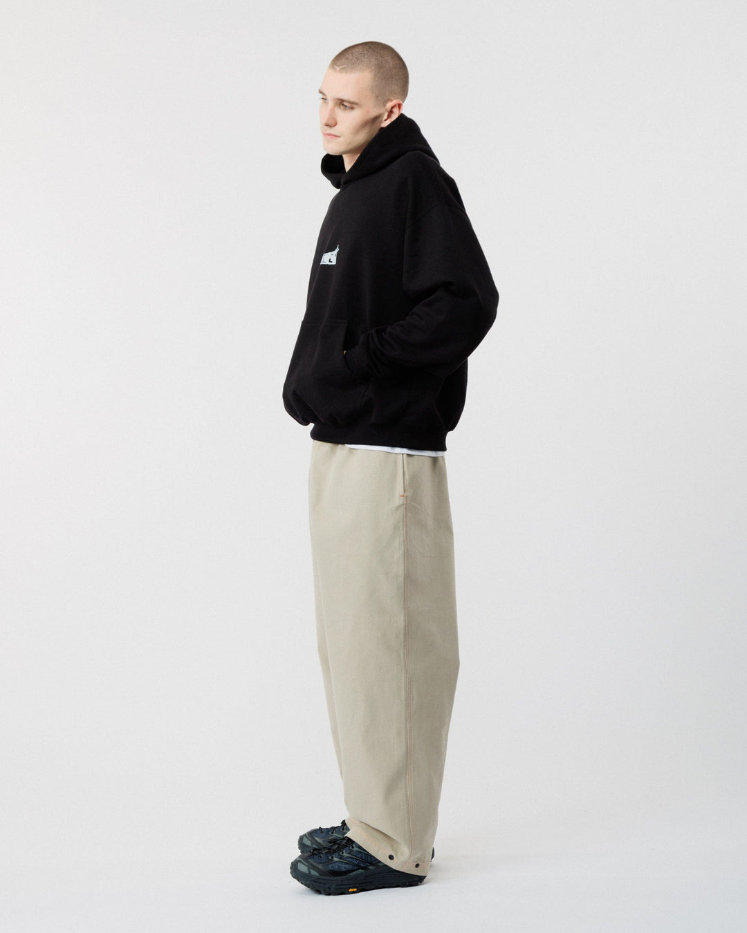 Zama Pant - Stone/Red