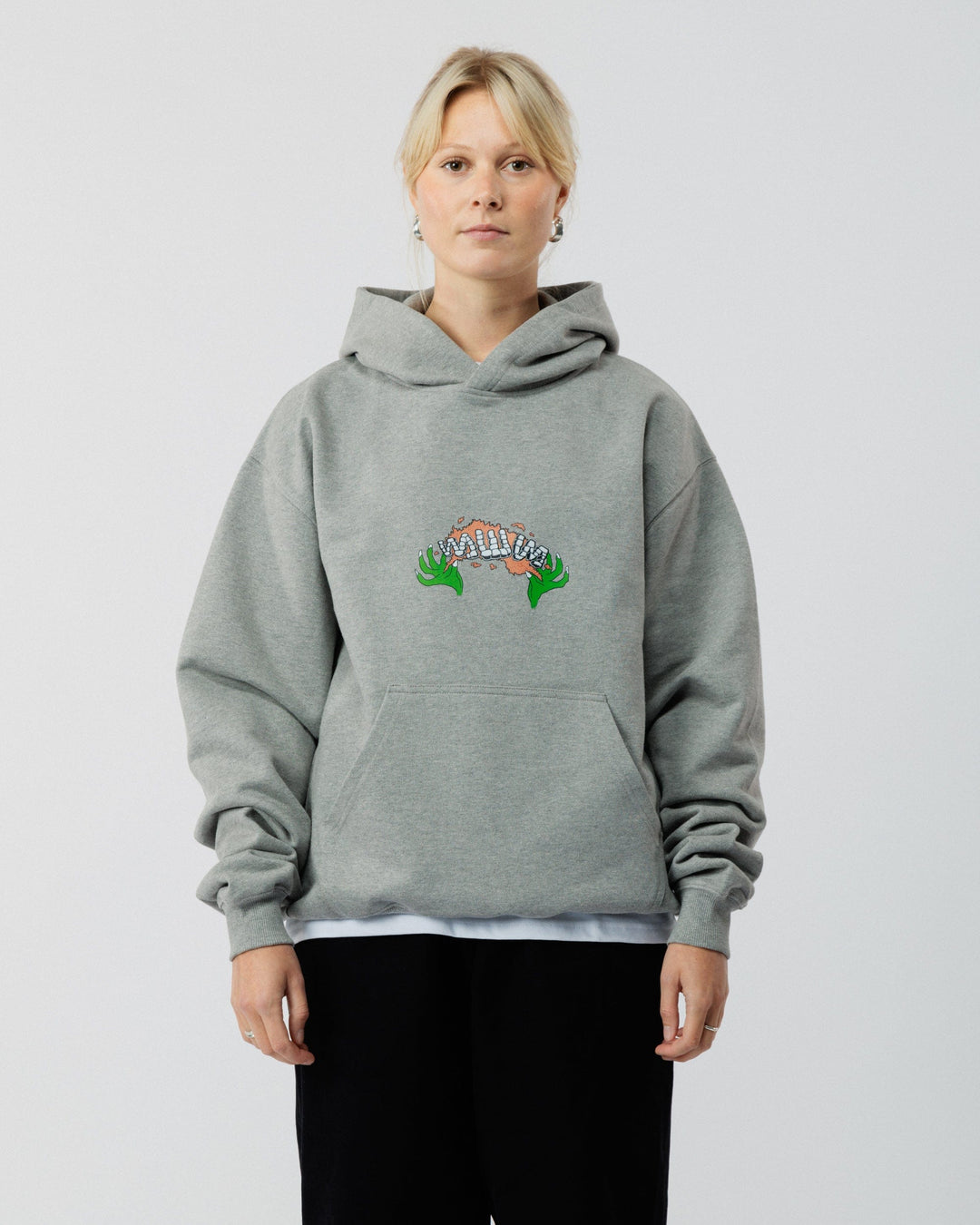 Caster Hoody - Grey Marl