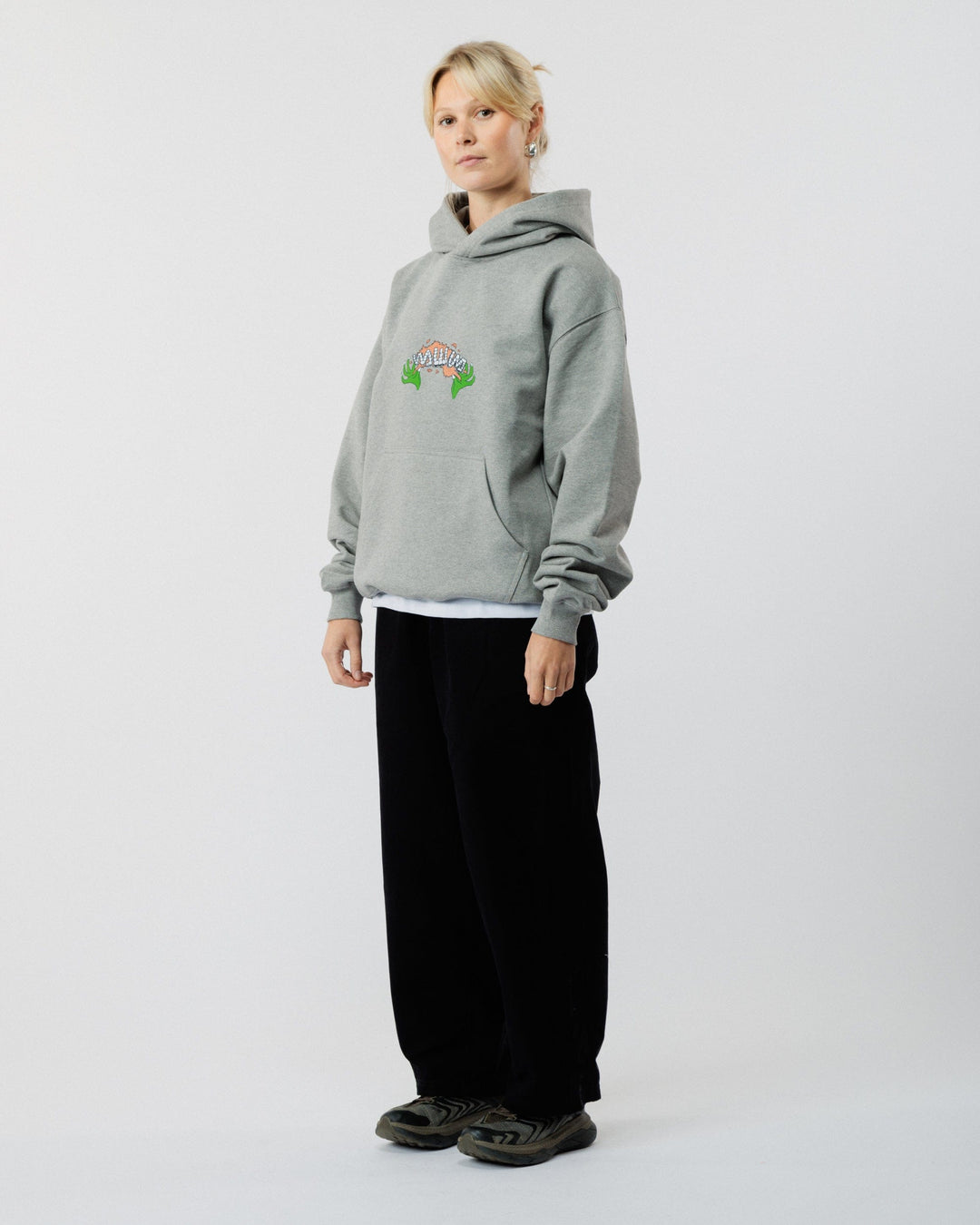 Caster Hoody - Grey Marl