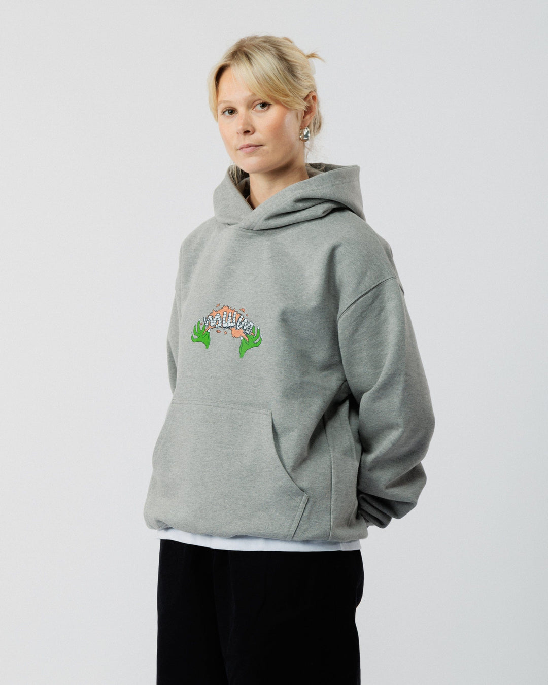 Caster Hoody - Grey Marl