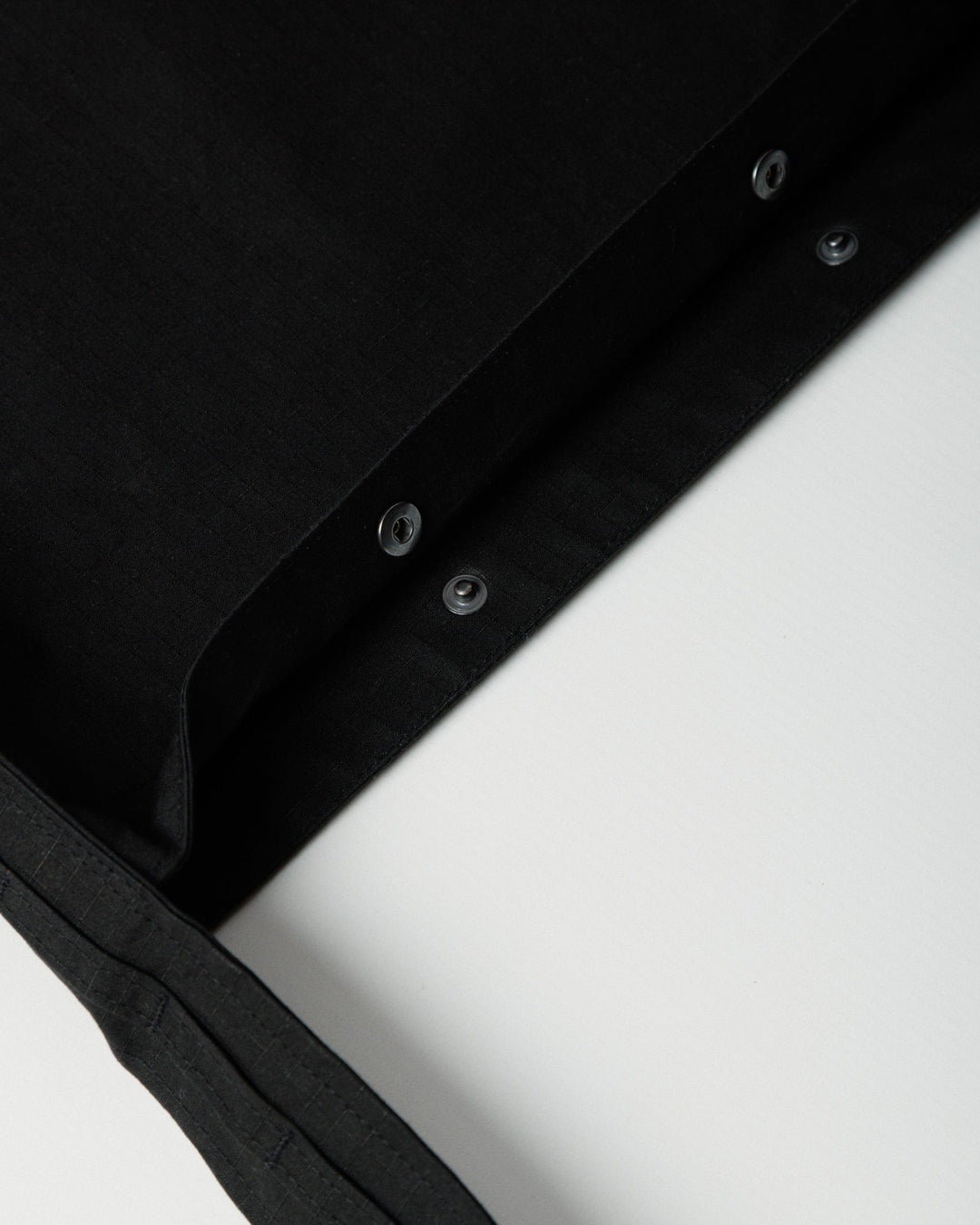 Water Resistant Bar Tack Tote - Black