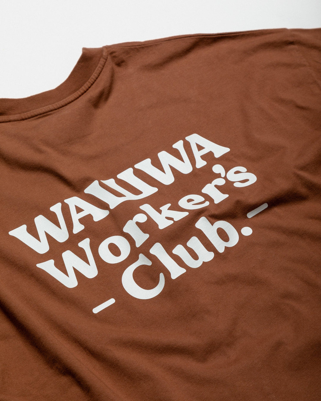 Worker's Box T-Shirt - Brown