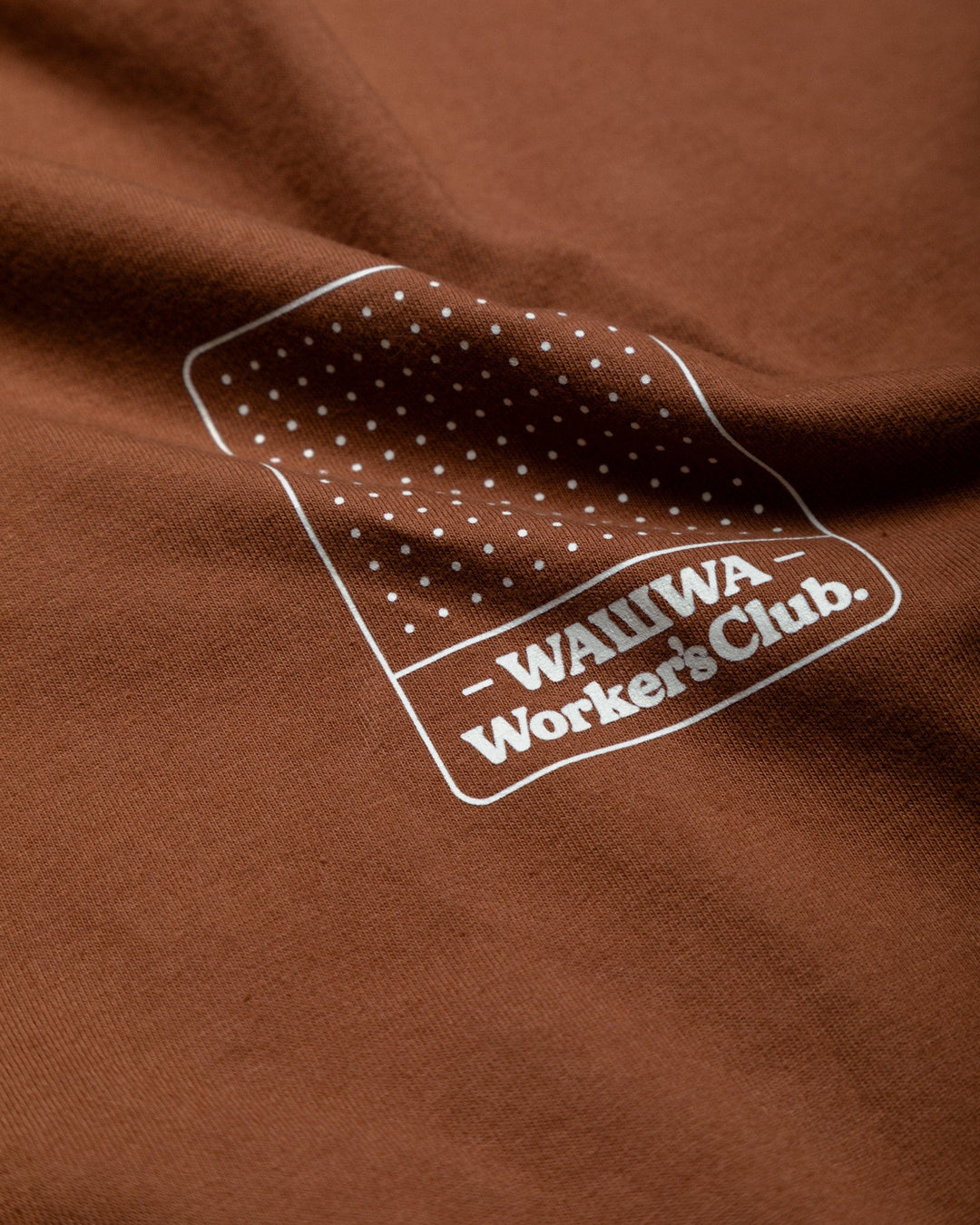 Worker's Box T-Shirt - Brown