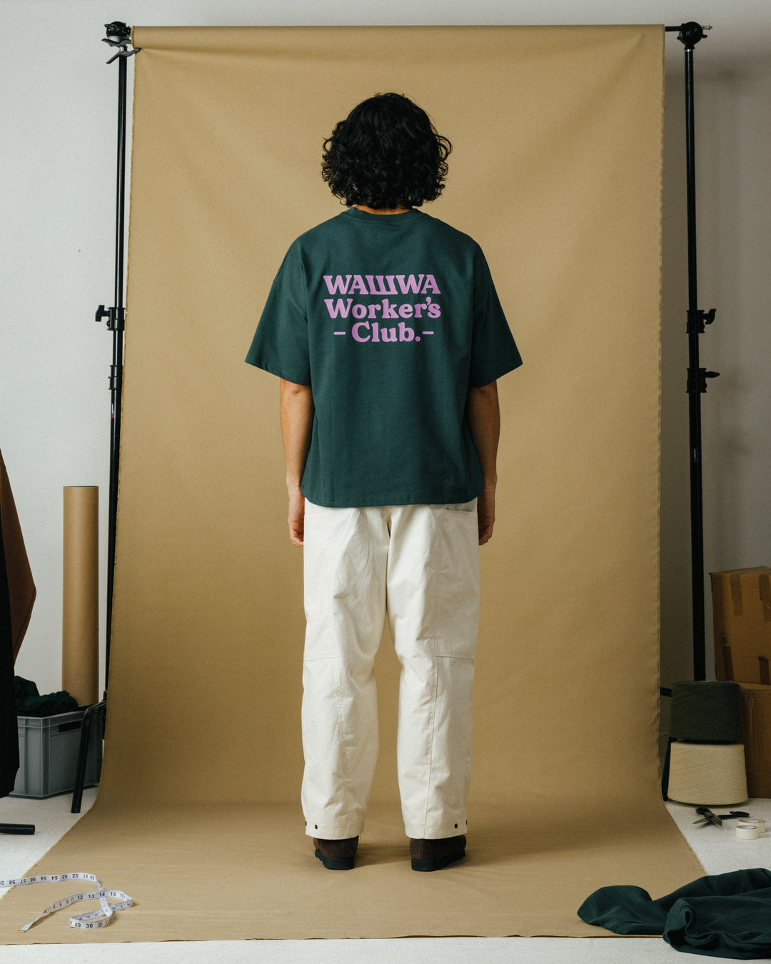 Worker's Box T-Shirt - Forest Green