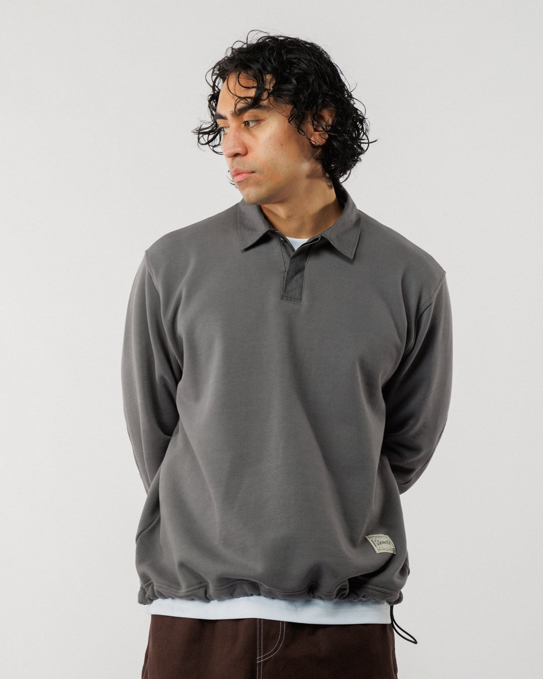 Ellis Rugby Sweatshirt - Slate
