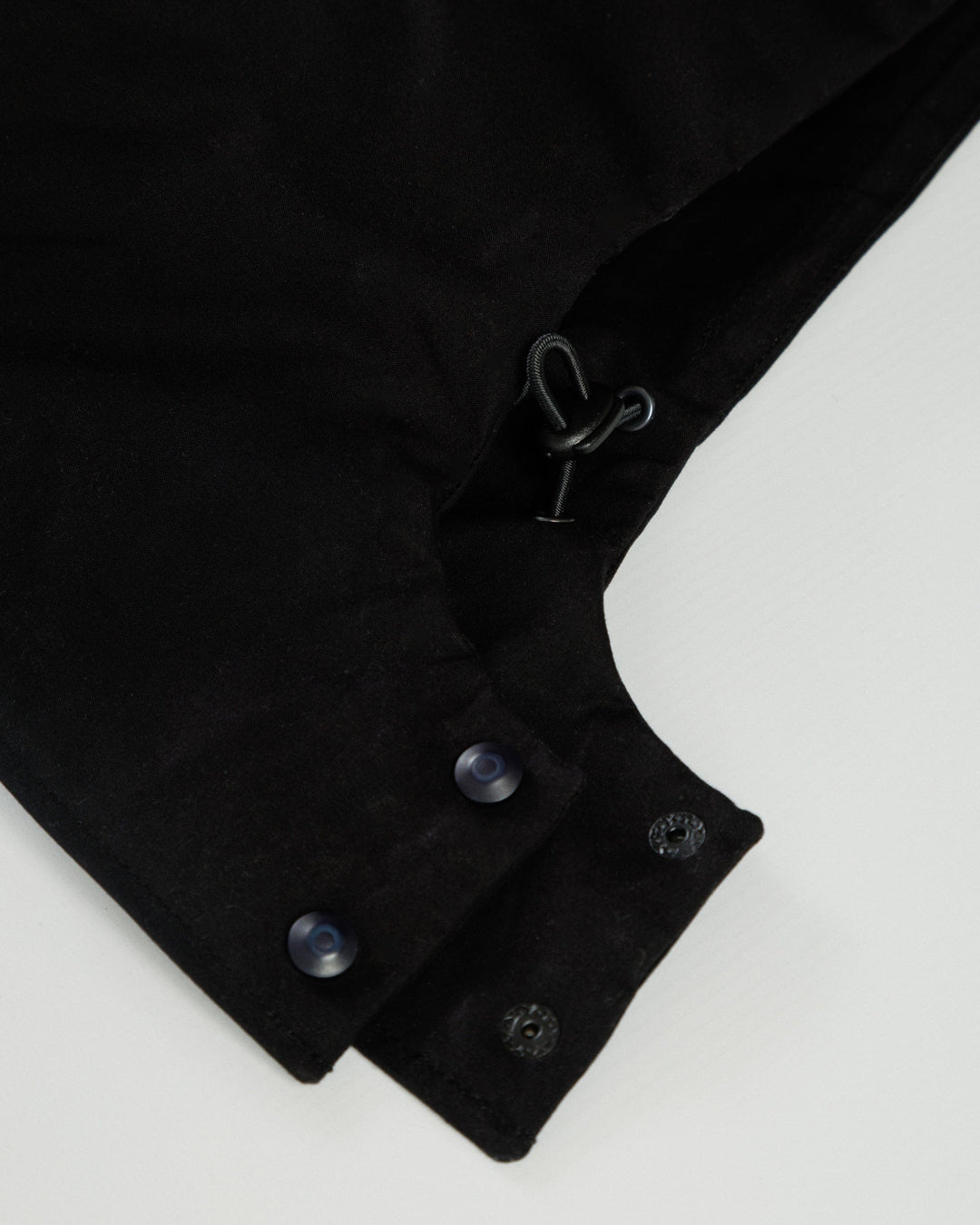 Nell Overshirt & Hood Set - Black