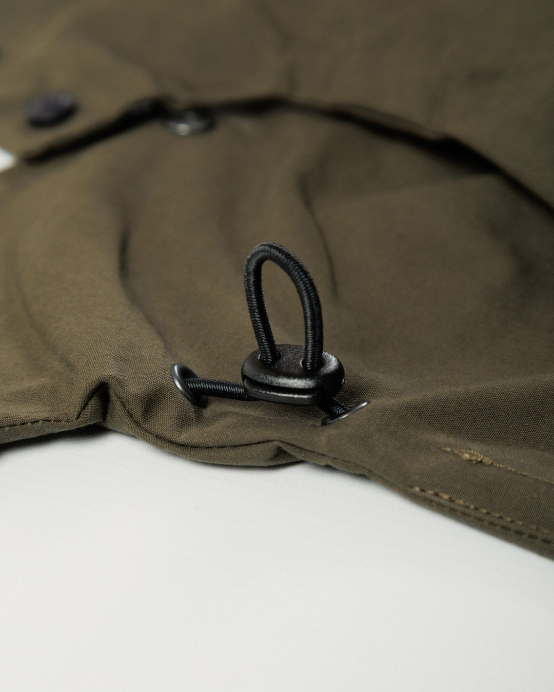 Nell Overshirt & Hood Set - Khaki Green