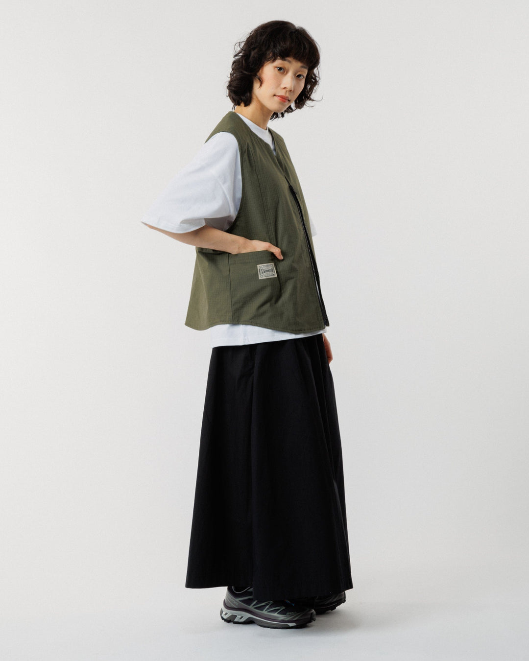 Ripstop Studio Vest - Khaki