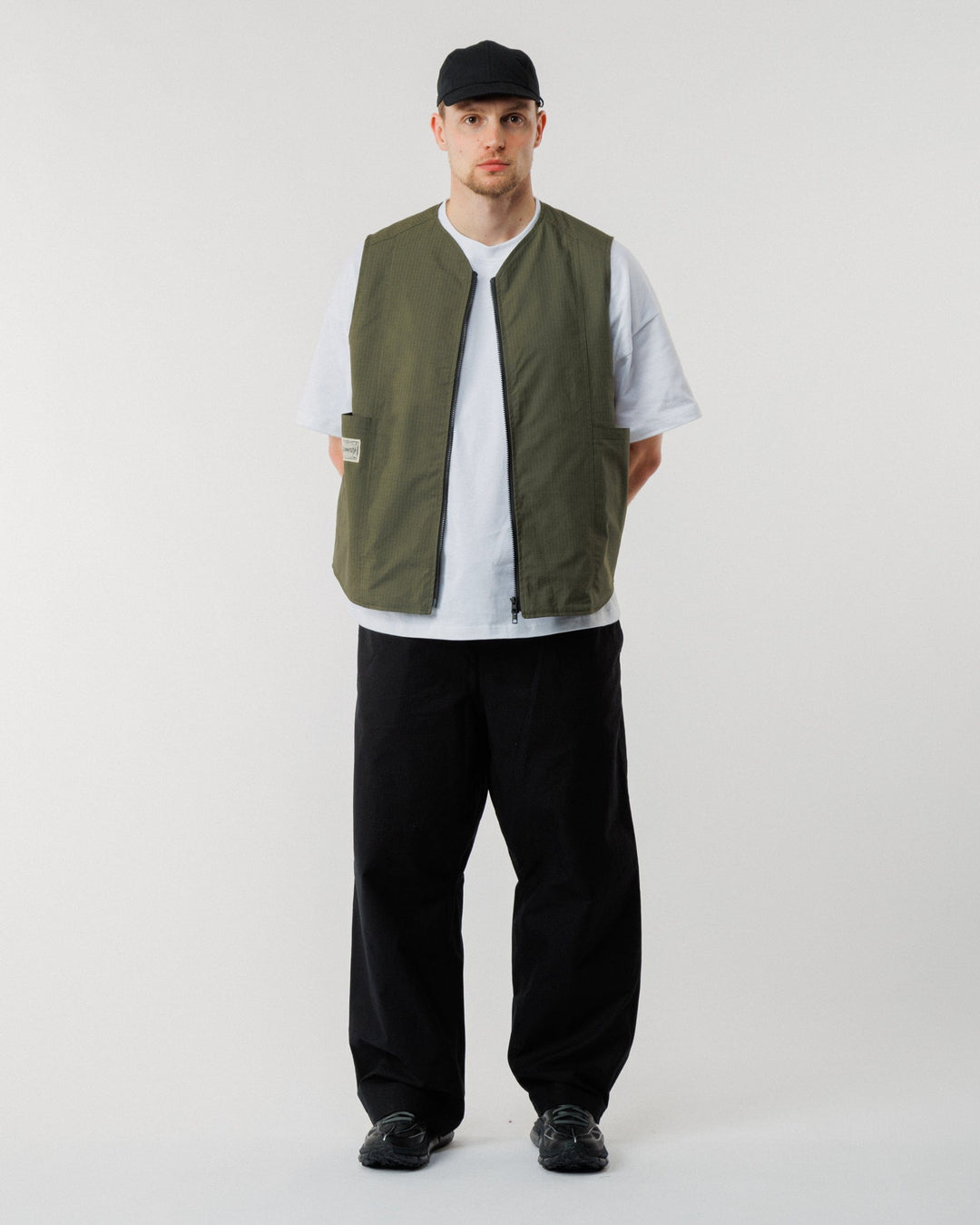 Ripstop Studio Vest - Khaki