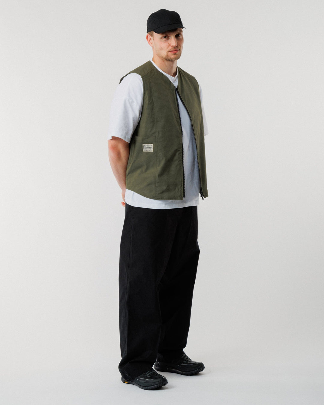 Ripstop Studio Vest - Khaki