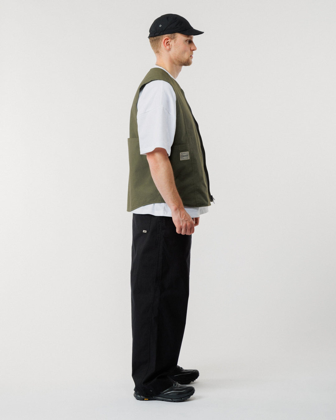 Ripstop Studio Vest - Khaki